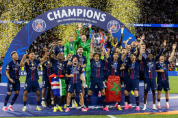 PSG z pucharem Ligi Mistrzów UEFA