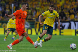 Filip Kocaba i Bartosz Nowak, strzelec 2 goli dla GKS-u