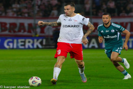 Szwajcar Filip Stojilkovic zdobył dla Cracovii już pięć goli i jest liderem klasyfikacji strzelców