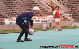 Henryk Stroniarz w barwach Eagles Chicago.