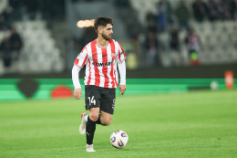 Ajdin Hasic zdobył zwycięskiego gola dla Cracovii. Fot. arch.