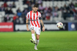 Mateusz Klich w meczu z Piastem