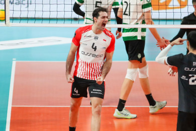 Francuz Yacine Louati zdobył 19 pkt i został MVP meczu Resovii ze Sportingiem