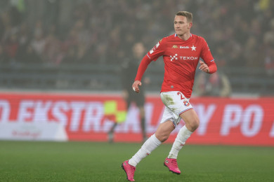 Julian Lelieveld zdobył gola dla Wisły. Fot. arch.