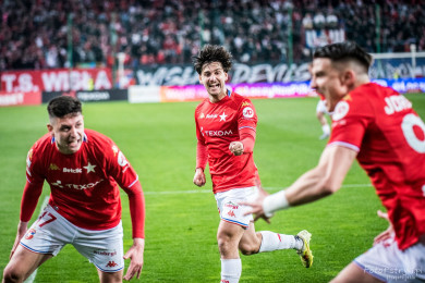 W tym momencie 2-1 dla Wisły...