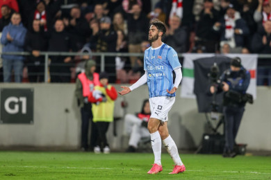 24-letni Norweg Lasse Nord&aring;s zdobył wyr&oacute;wnującego gola dla Cracovii